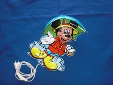 Disney Micky Maus mit Regenschirm Wandlampe - Mickey Mouse Lampe Leuchte - cool