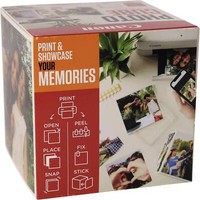 Canon Photo Cube Und Frame + PP-201 Fotopapier Plus Glossy Ii 13 X Orange