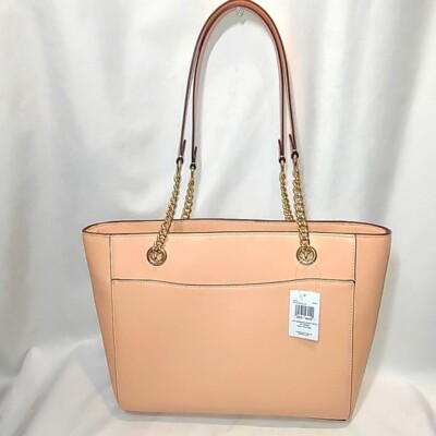 NWT COACH Cammie Chain Tote in Faded Blush C8147 | eBay