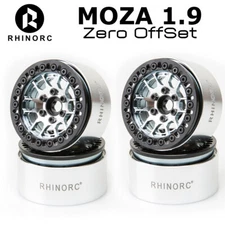 RhinoRC MOZA Zero 1.9" Wheel Rim 4PCS for 1/10 RC Crawler Car Axial SCX10 TRX-6