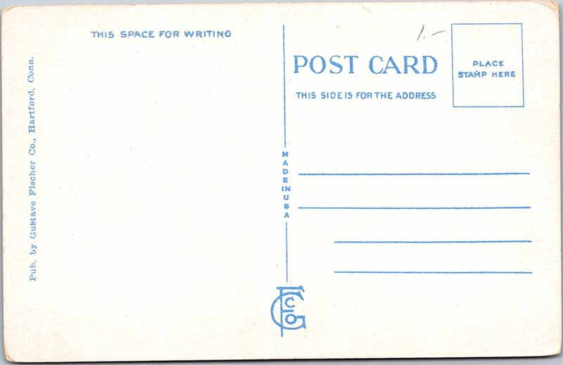 Postcard BUILDING SCENE Hartford Connecticut CT 10/19 AO9857 eBay