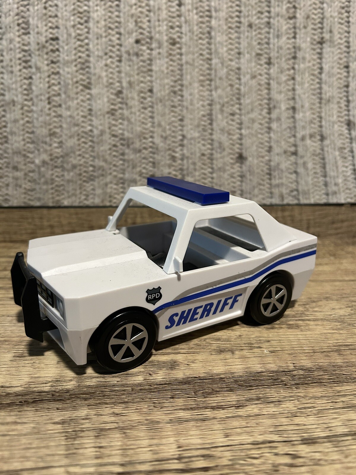 Roblox Action Collection Sheriff Patrol Car Police Toy White Jazwares