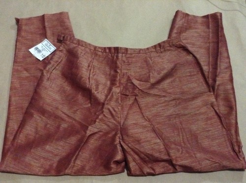 Pantalones para mujer Gianni hechos en EE. UU. Cherry Jubilee talla 16 nuevos con etiquetas precio de venta sugerido por el fabricante 128,00 USD - Imagen 2 de 5