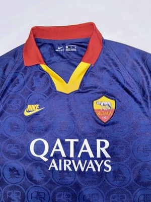 Rare NIKE ROMA THIRD SHIRT 2019/20 AT0034-493 Zaniolo 22 XL | eBay