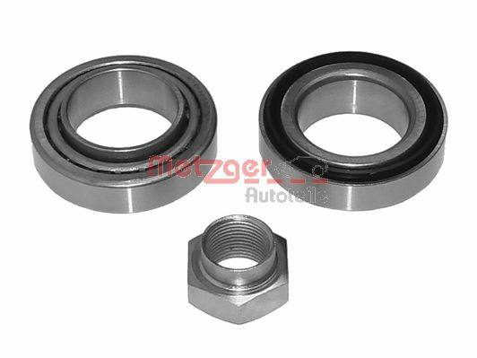 1X Metzger Radlager Satz Radlagersatz Vorne Passend FüR Ford Fiesta III GFJ-image