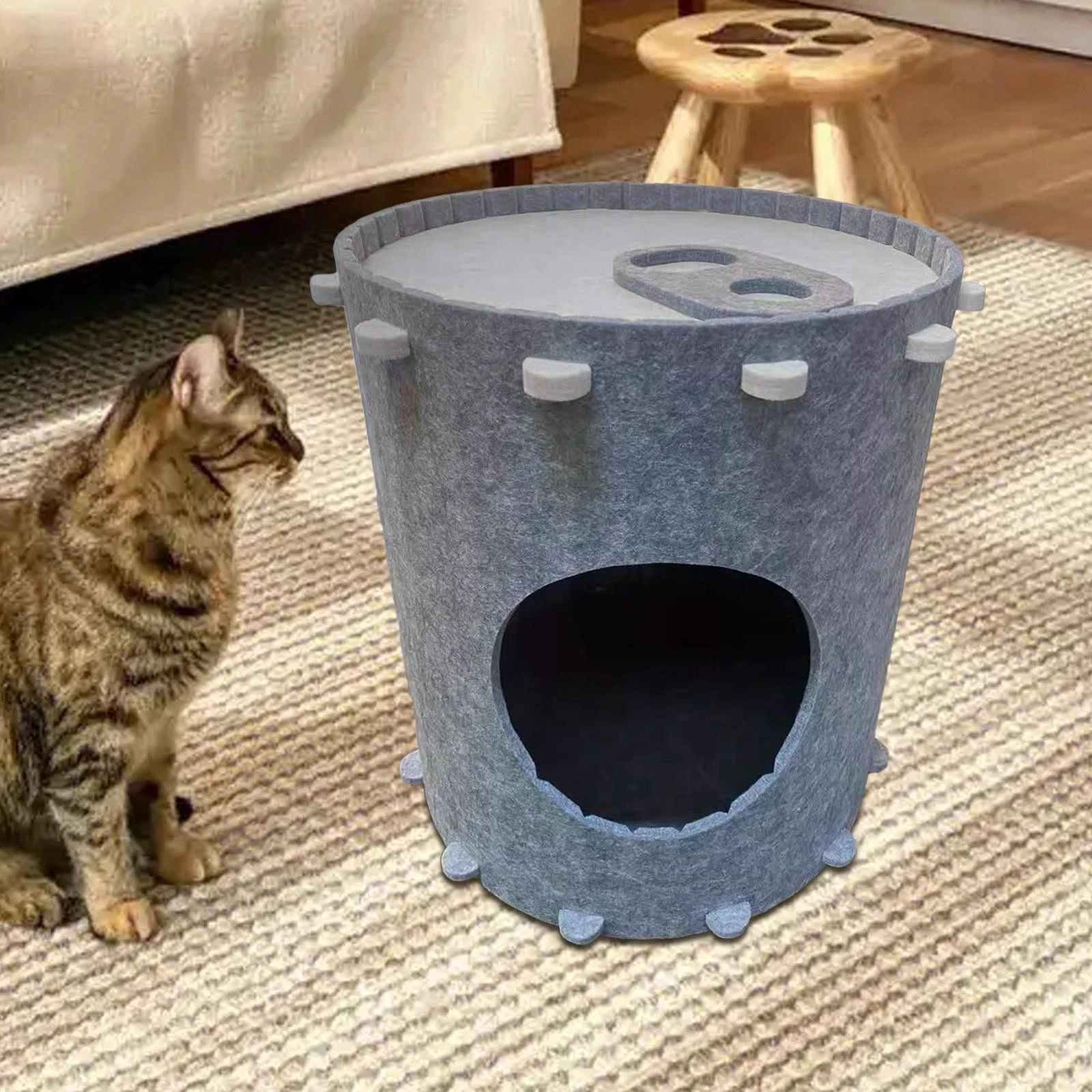 Cat Bed Cave for Indoor Cats Creative Shelter Pet Cat House