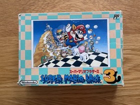 Super Mario Bros. 3 Boxed JPN Nintendo NES FC Nintendo Famicom NO MANUAL!