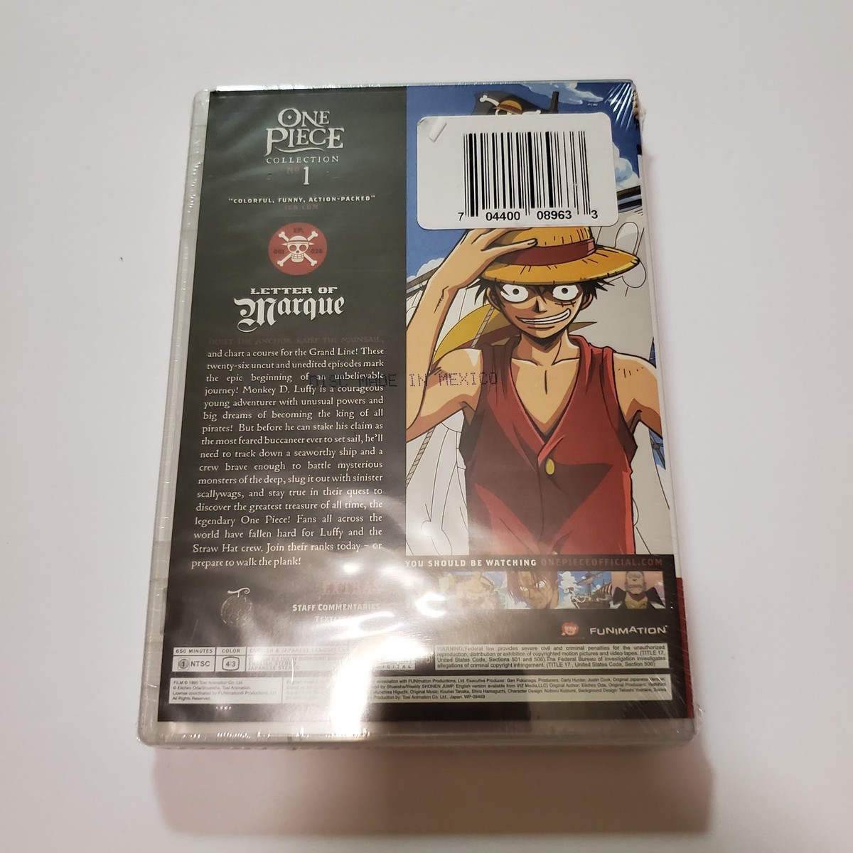 One Piece: Collection One (DVD) for sale online | eBay