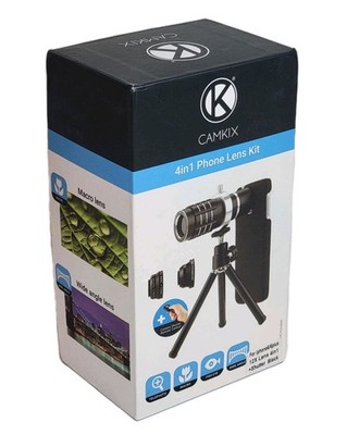 Camkix 4 in 1 Phone Lens Kit For iPhone 6 Plus - Excellent Condition 