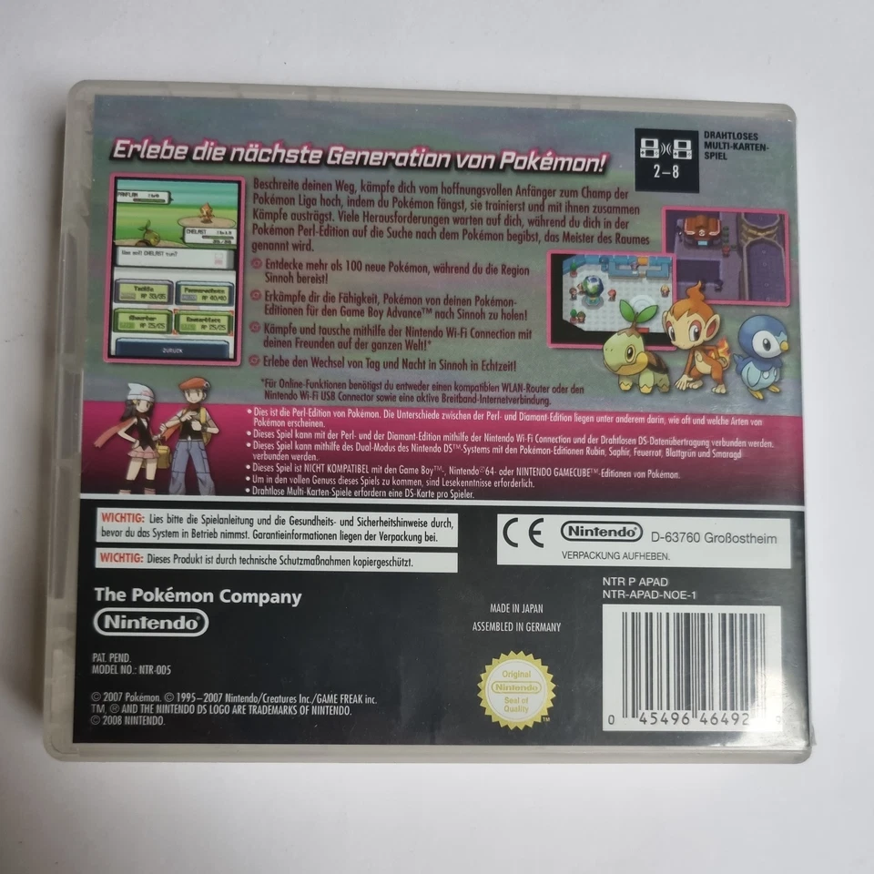 Pokémon Perl-Edition (Nintendo DS) - Bild 2 von 4