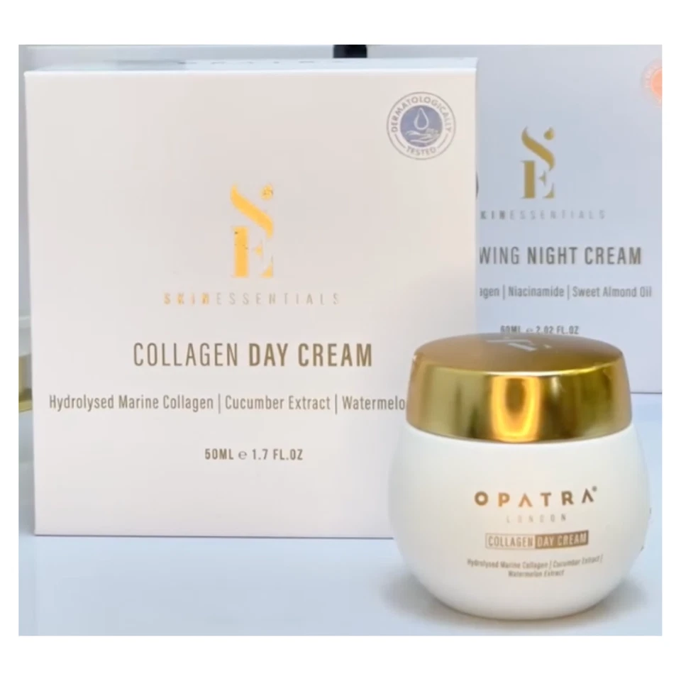 Opatra London 2x COLLAGEN DAY CREAM DISCOUNTED fast Shipping USA Free Exp ship - Image 4 of 4