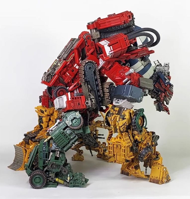 Devil Saviour Devastator Troublemaker DX Combiner Set of 8 G1 Action Figure toy