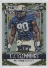 2015 Panini Prizm Collegiate Draft Picks Camo 177/199 TJ Clemmings #238 f0v