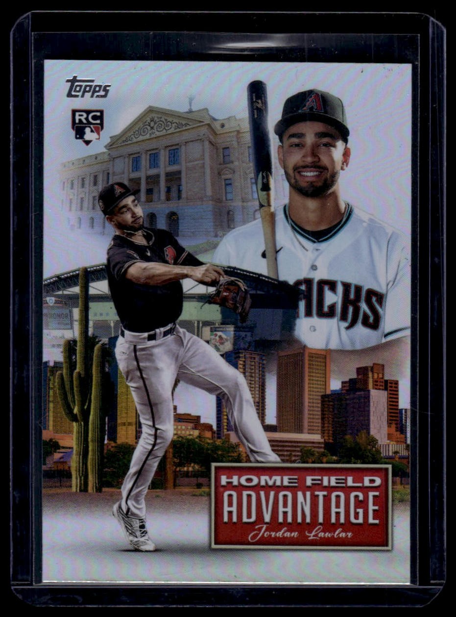 2024 Topps #HFA-14 Jordan Lawlar Home Field Advantage