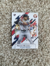 2025 Topps Pristine Baseball Nacho Alvarez Jr #10 Rookie Atlanta Braves