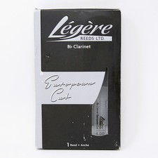 Legere European Cut Bb Clarinet Reed 4.0 Strength Shelf Wear