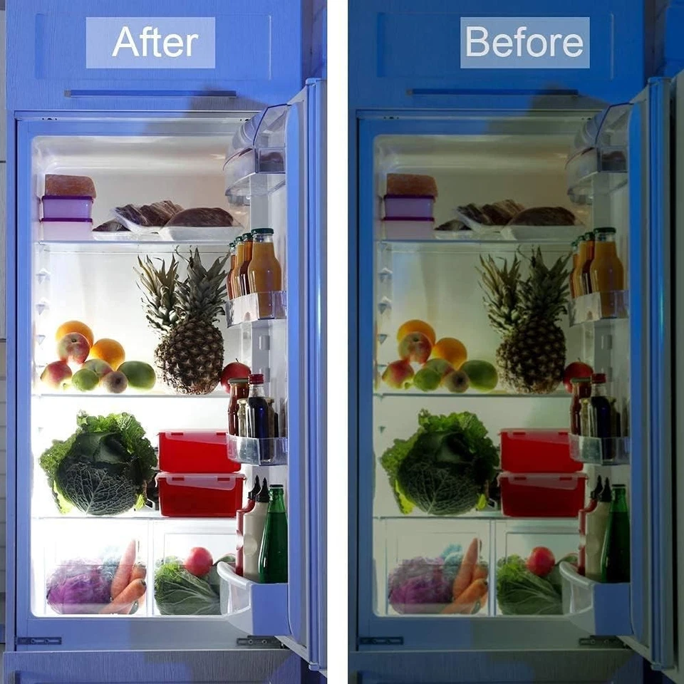 LED Refrigerator Light Bulb, 40W Equivalent A15 5W Daylight White  - Image 2 of 4