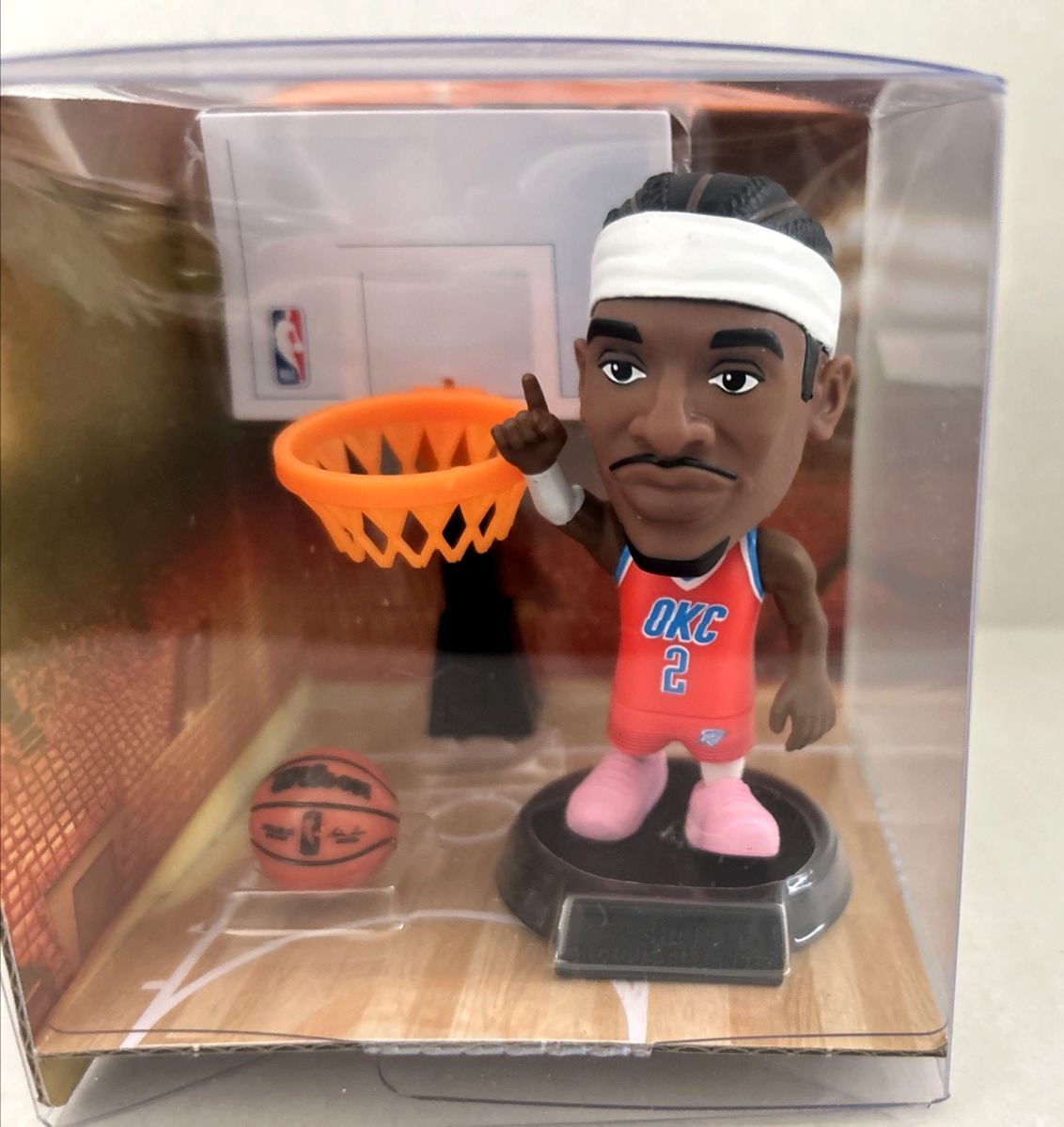 ZURU NBA BALLERS SERIES 2 STORE DISPLAY FIGURE SHAI GILGEOUS