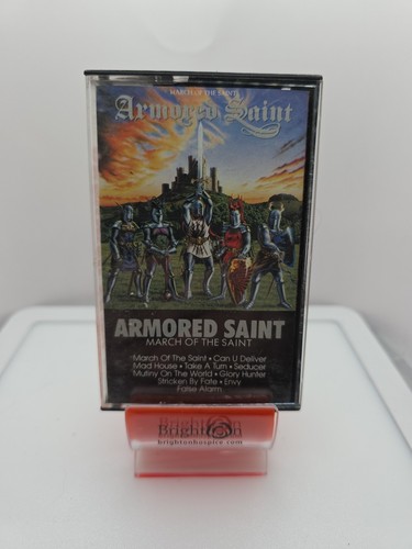 Armored Saint - March Of The Saint Cassette - 1984 Chrysalis Records
