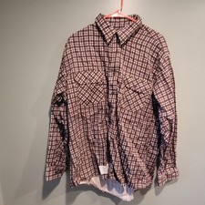 Bulwark FR Plaid Work Shirt Men's XL Long 9.6 ATPV Flame Resistant