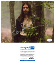 Tom Payne ‘The Walking Dead’ Signed 8x10 Photo "Paul 'Jesus' Rovia" ACOA