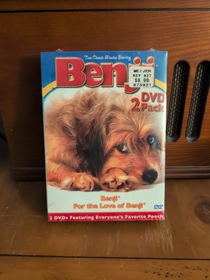 Benji 2-Pack 2-Disc DVD 2004 Set New Sealed Goodtimes Video