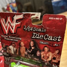 WWF 1999 Triple H Diecast 1/64 Green Cadillac Seville WWE Toy Island Wrestling