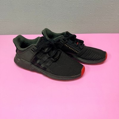Adidas EQT Support 91/18 Mens 9 Core Black Red Boost Sneaker