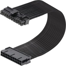 Image of J&D ATX 24 Pin Motherboard Power Extension Cable, Male to Female, 30cm