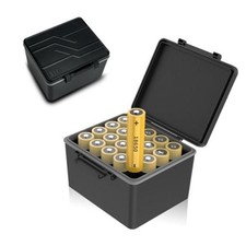 2 Slots 18650 Battery Storage Case Holder Container for 20x 18650 Battery