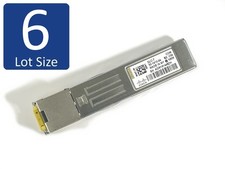 Lot of 6 Cisco GLC-T 30-1410-04 SFP Optical Transceiver Switch Module