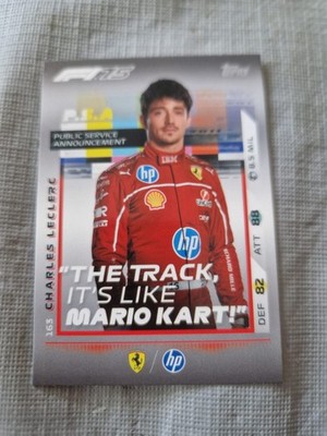 2025 Topps Turbo Attax F1 Charles Leclerc #163