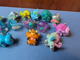 18 hatchimals zebra, narwhal, porcupine, hippo, elephant, fox, dogs, cats, birds