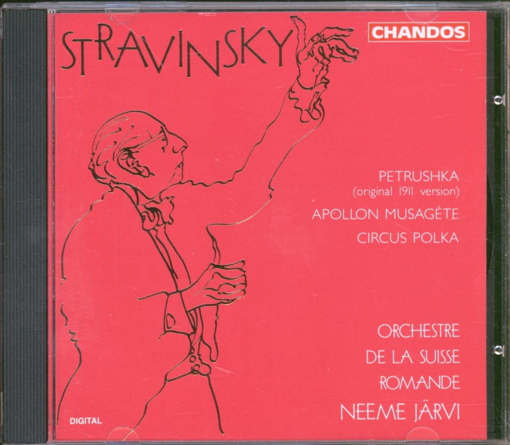 CHAN9237 Orchestre de La Suisse Romande, Neeme Järvi Stravinsky - Petrushka