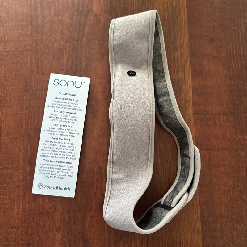 Sonu Sound Health Band Sinus Relief