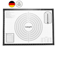 Silikon Backmatte Groß 71X51Cm Rutschfest Antihaft FüR Teig Kneten Und Ausrollen