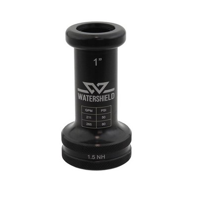 SMOOTH / SOLID BORE TIP, 1.5'' BASE. FIRE NOZZLE