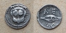 Sicilia. Leontini (478-466 a.C.). AR Litra (10 mm; 0,56 g)