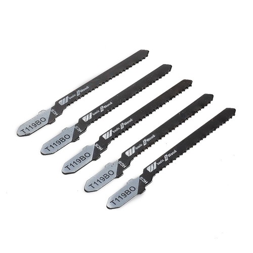 12TPI HCS T-Shank Jigsaw Blades T119BO for Tools Wood Cutting Metal Blade Parts - Picture 8 of 16
