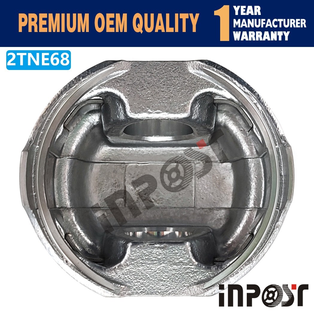 2set 2TNE68 2D68E Piston & Ring Set Fit for Yanmar Engine Komatsu PC03-2 68mm