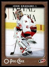 2006-07 O-Pee-Chee John Grahame Carolina Hurricanes #89