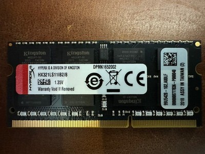 Kingston Technology HyperX Impact Black 8GB 
