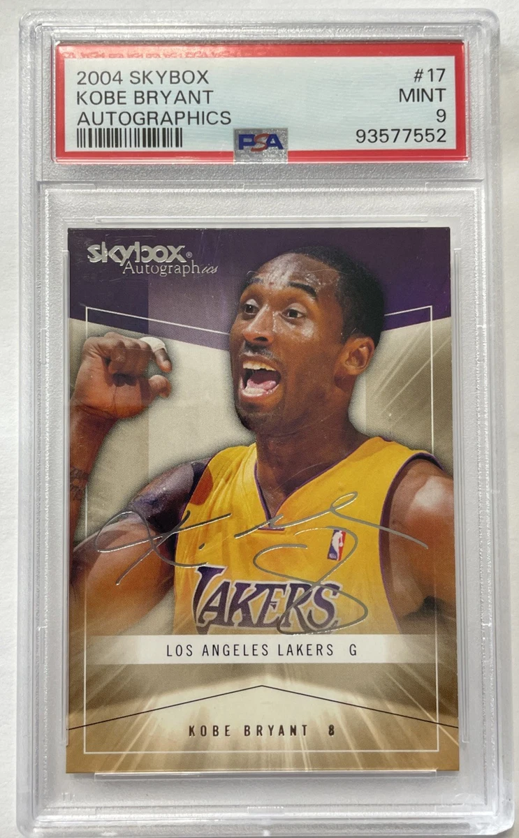 SkyBox Kobe Bryant 9 Graded Basketball Sports Trading Cards