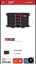 Milwaukee Packout 4 Drawer Tool Box Brand New In Box