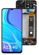 For Samsung Galaxy A13 4G LCD Display Touch Digitizer Screen Replacement  Frame