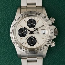 Tudor 94300 Oysterdate 1984 Big Block Panda Vintage Chronograph