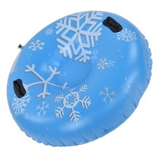 Snow Tubes PVC 450lbs Load Inflatable Ski Rings Tube With Handle For Adults DRMO