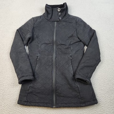 The North Face Women's Black Quilted Arctic Cotton Blend High Collar Size Small