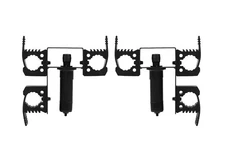 Aprove Cruiser Triple Tool Holders for Polaris General 2016-2021, Black