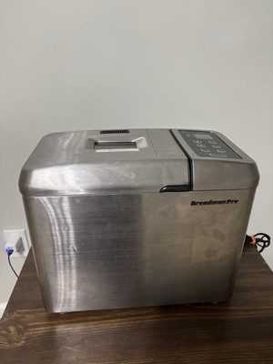 Breadman Pro TR900S 2lb Bread Maker Stainless Steel 